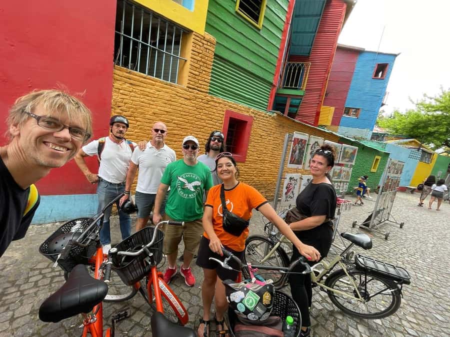 Bike Tour: Buenos Aires to the South (E-Bike) - La Bombonera and football as neighborhood identity