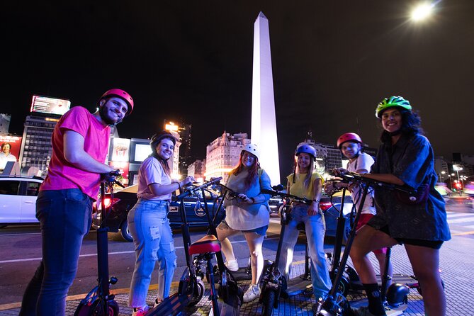Buenos Aires Night Tour on Electric Scooter - Luna Park and the Puente de la Mujer, where the fun gets personal