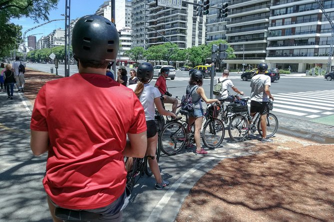 Cultural Experience by Bike around Palermo and Recoleta Max 6 ppl - Floralis Generica: The Icon, Then the Mate Moment