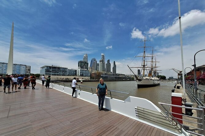 Private City Tour in Car of Buenos Aires with a Local Guide - Puente de la Mujer and Puerto Madero: modern design meets the old port story