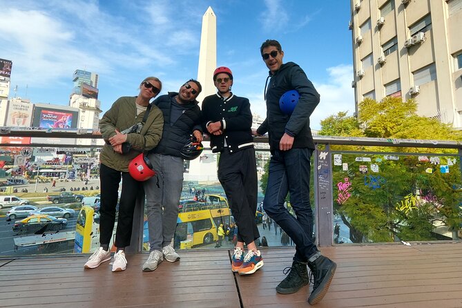Tour Buenos Aires in one day on Electric Scooters - Centro Cultural Kirchner and Luna Park, culture and spectacle in motion