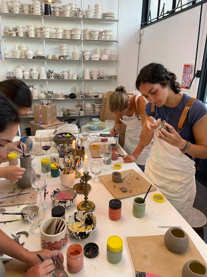 Wine & Pottery Class For Beginners in Buenos Aires Argentina - Key things you will notice right away